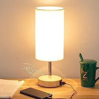 Mrmaj Gold Desk Cordless Portable Touch Control LED Desk Lamp